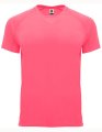 Heren Sportshirt Bahrain Roly CA0407 Fluo Pink Lady